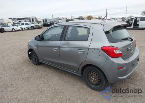 2018 Mitsubishi Mirage Es from USA, damaged, VIN ML32A3HJ2JH013603